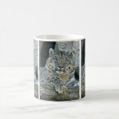 Schnee-Leopard-Tasse Kaffeetasse (Mittel)