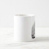 Schnee-Leopard-Tasse Kaffeetasse (Mittel)