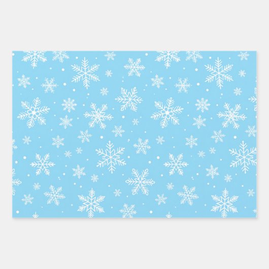 Schnee Lied Geschenkpapier Set (Vorderseite)