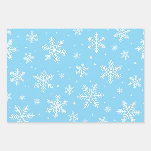 Schnee Lied Geschenkpapier Set (Vorderseite)