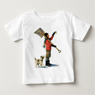 Schnee-Löffelente Baby T-shirt