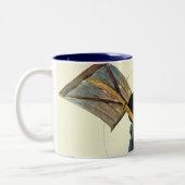 Schnee-Löffelente Zweifarbige Tasse (Links)