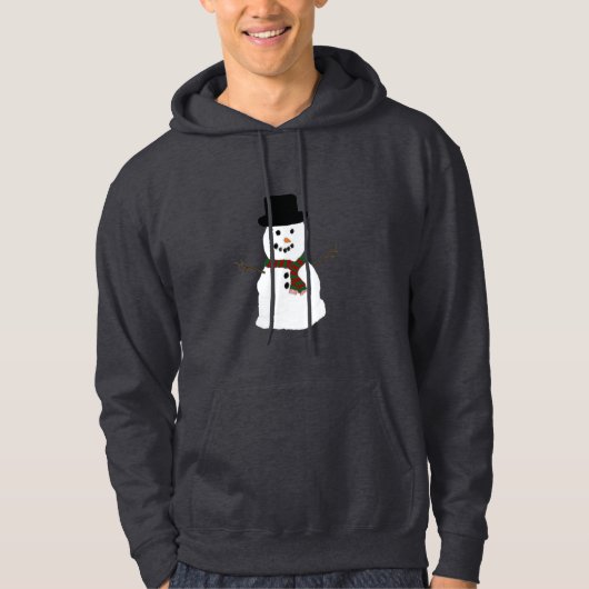 Schnee-MannHoodie Hoodie (Vorderseite)
