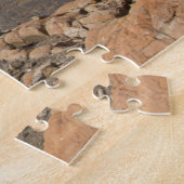 Schnee-Mit einer Kappe bedeckte Berge Puzzle (Seite)