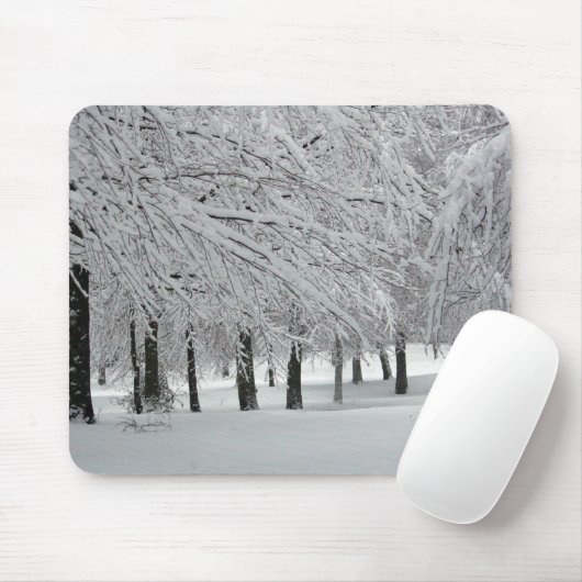 Schnee Mousepad (Mit Mouse)