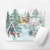 Schnee Mousepad (Mit Mouse)