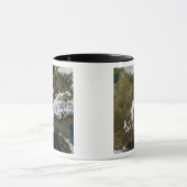 Schnee, Nebel und niedrige Wolken im Western Europ Tasse (Zentrum)