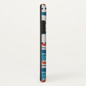 Schnee Niedlich Baby Blue Winter Snowman Case-Mate iPhone Hülle (Hinten/Rechts)