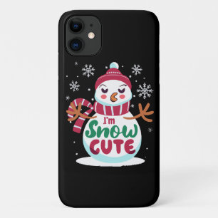 Schnee Niedlich! Embrace den Winter Charm der Weih Case-Mate iPhone Hülle