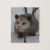 Schnee-Opossum Puzzle (Vertikal)