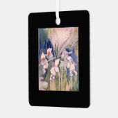 Schnee Ornament Aus Metall (Vorderseite links)