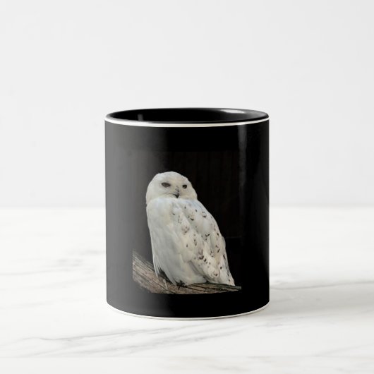 ** SCHNEE OWL** ZWEIFARBIGE TASSE (Mittel)