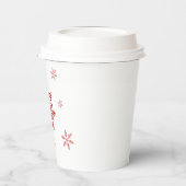 Schnee Pappbecher (Links)