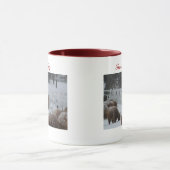 Schnee-Pferd, Rosies Tasse (Zentrum)