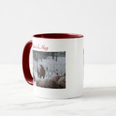 Schnee-Pferd, Rosies Tasse (Vorderseite Links)