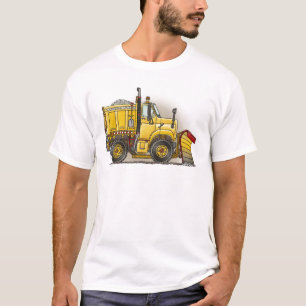Schnee-Pflug-LKW bemannt T - Shirt