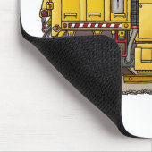 Schnee-Pflug-LKW-Mausunterlage Mousepad (Ecke)