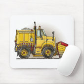 Schnee-Pflug-LKW-Mausunterlage Mousepad (Mit Mouse)
