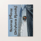 Schnee-Pflug-Puzzlespiel Puzzle (Vertikal)