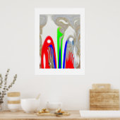 Schnee Poster (Küche)