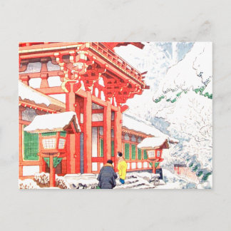 Schnee Postkarte