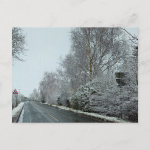 Schnee Postkarte