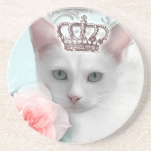 Schnee-Prinzessin Sandstein Untersetzer