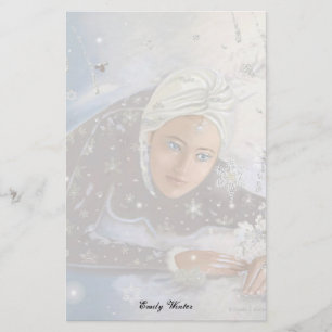 Schnee Queen Letter Sheet! Briefpapier