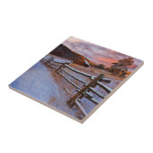 Schnee-Ranch Fliese (Seite)