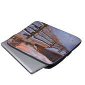 Schnee-Ranch Laptopschutzhülle (Vorne Knopf)