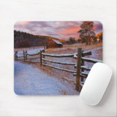 Schnee-Ranch Mousepad (Mit Mouse)