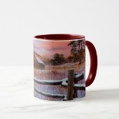 Schnee-Ranch Tasse (VorderseiteRechts)