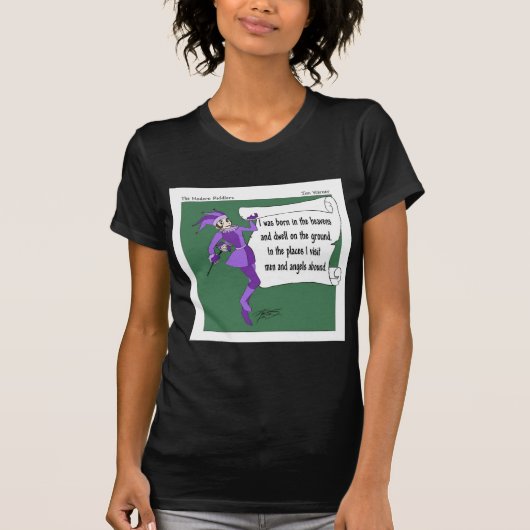 Schnee-Rätsel T-Shirt (Vorderseite)