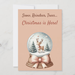 ❄️🎄 Schnee, Rentiere, Bäume... Weihnachten ist da Einladung