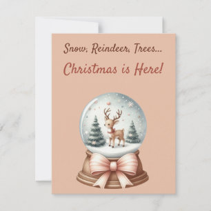 ❄️🎄 Schnee, Rentiere, Bäume... Weihnachten ist da Einladung