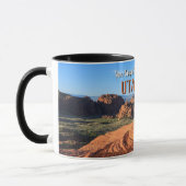 Schnee-Schlucht-Staats-Park Utah Tasse (Links)