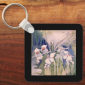 Schnee Schlüsselanhänger (Vorderseite)