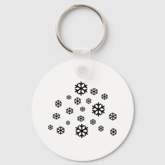 Schnee Schlüsselanhänger