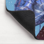 Schnee-Schmetterling Mousepad (Ecke)