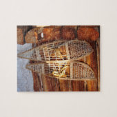 Schnee-Schuhe Puzzle (Horizontal)