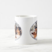 Schnee Shelties Tasse (Mittel)
