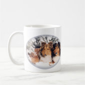 Schnee Shelties Tasse (Links)