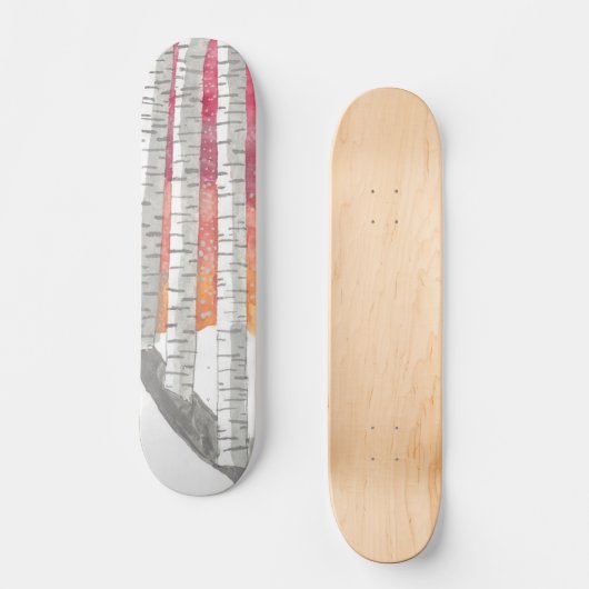 Schnee Skateboard (Vorderseite)