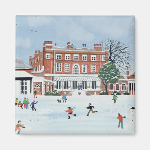 Schnee-Spaß 1991 Magnet