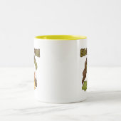 Schnee Spaß ein Hemd und Geschenke Zweifarbige Tasse (Mittel)