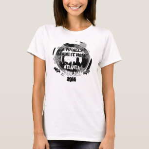 Schnee-Stau Atlanta 2014 "ich machte es Zuhause T-Shirt