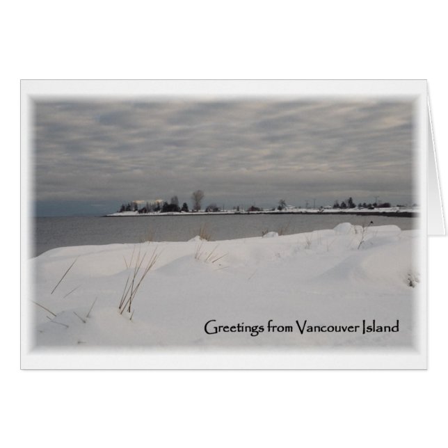 Schnee-Strand (Vorderseite (Horizontal))