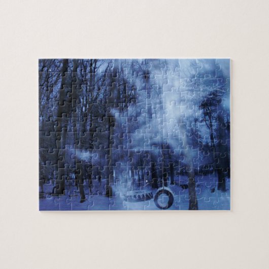 Schnee-Sturm Puzzle (Horizontal)