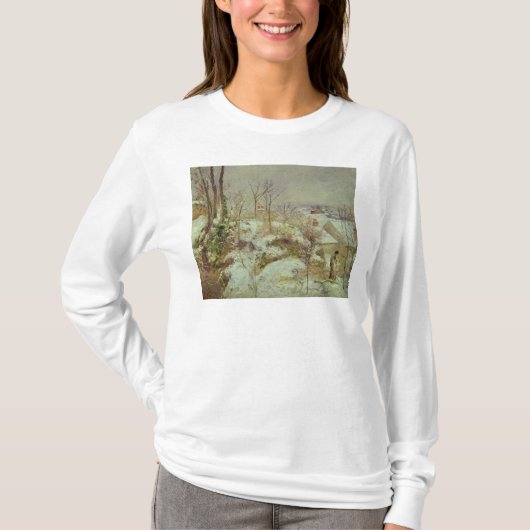 Schnee-Szene T-Shirt (Vorderseite)