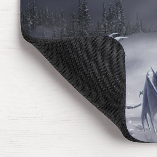 Schnee-Tag Mousepad (Ecke)